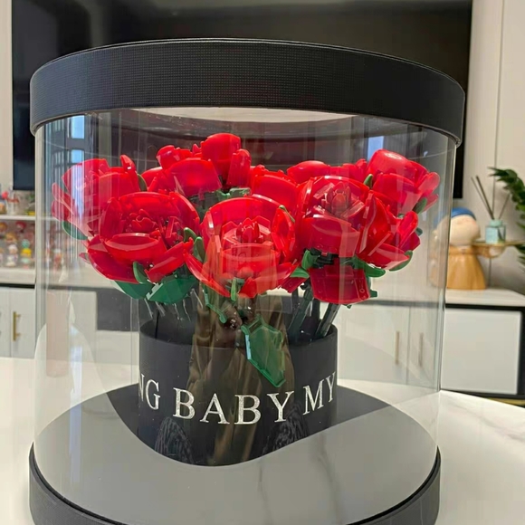 Building blocks bunch of rose for valentines, special gifts, flower last forever - Picture 3 of 3